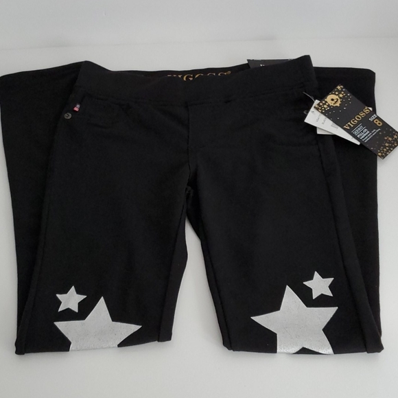 Maggie & Zoe Vigoss Shirt Pant Bundle Gray Black Size 7/8 - Picture 7 of 15